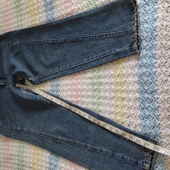 Vintage Jordache Size 13 High Rise 100% Cotton Jeans - Picture 5 of 16